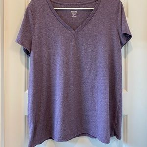 Mossimo V neck light purple T-shirt Sz. XL